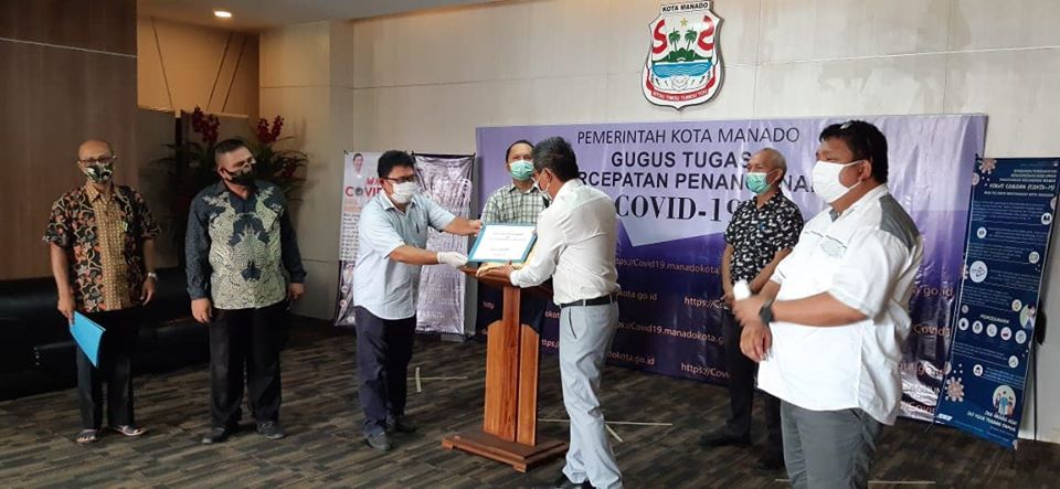 Bantuan Pemkot manado