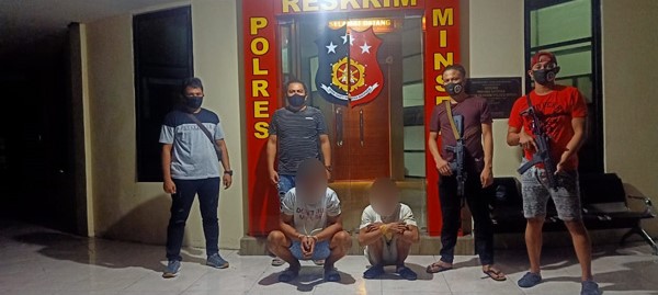 tersangka penggelapan
