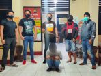 tersangka aniaya parang