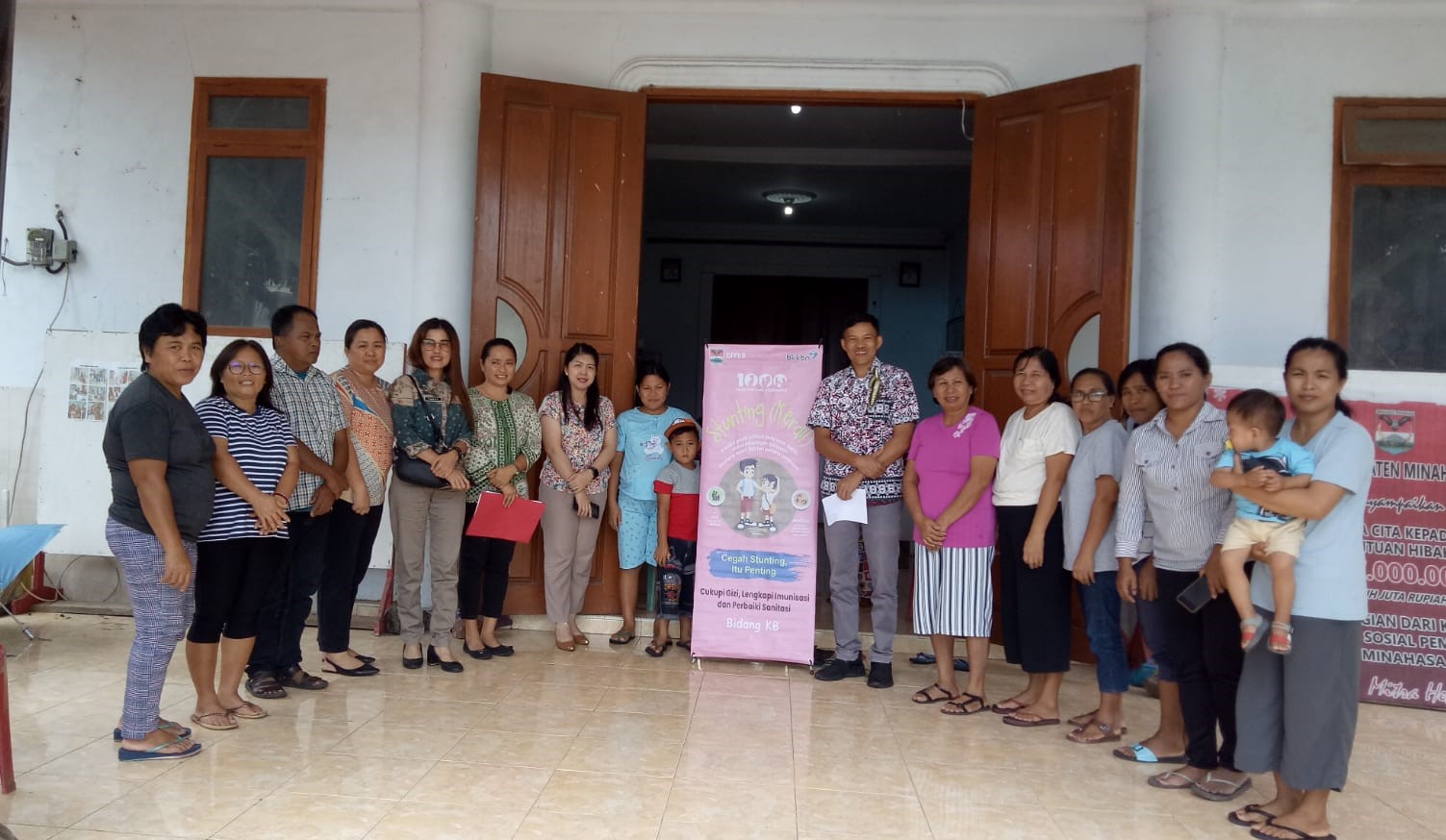 foto KB di Desa Wioi Satu