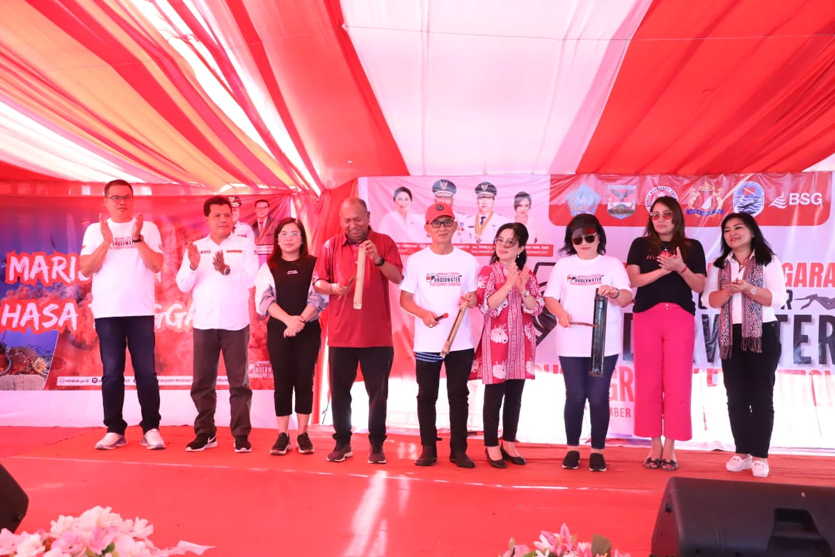 foto pembukaan kegiatan wisata di Pusomaen