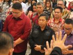 foto JS Diutus olwh Warga GMIM sebagai Caleg DPR RI