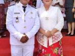 foto camat Ratahan timur bersama ketua TP PKK Mitra