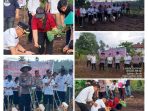 foto menanam pemkab Mitra bersama Polres Mitra