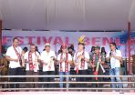 foto pemukaaan festival Benlak pemukulan tatengkoren