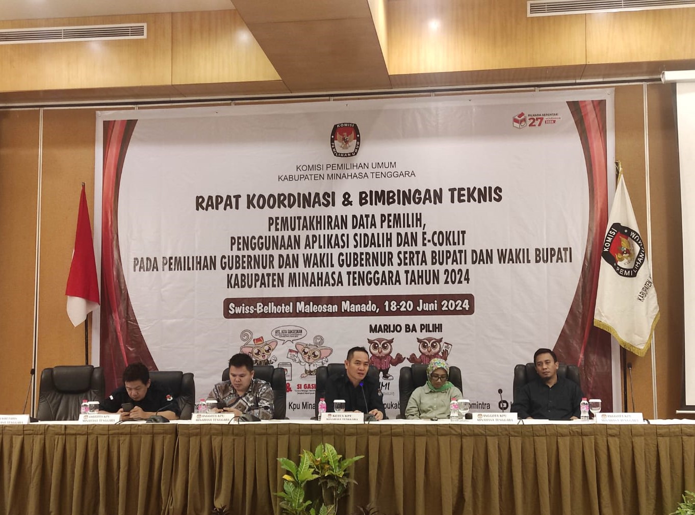 foto kegiatan Bimtek di manado