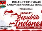 foto Kadis Diknas Mitra ucapkan selamat HUT RI ke 79