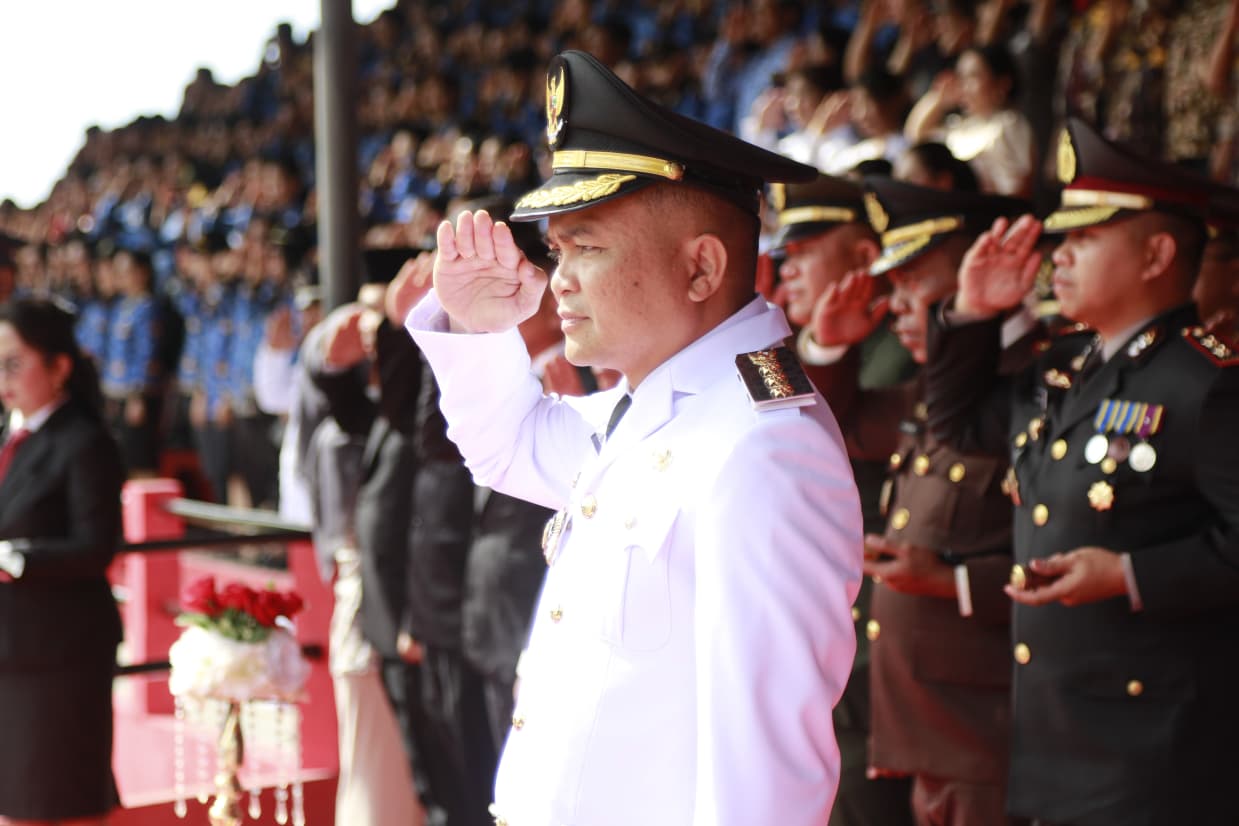foto bupati Irup HUT RI ke 80