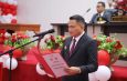 Bupati Ronald Kandoli Kukuhkan Calon Anggota Paskibraka Mitra