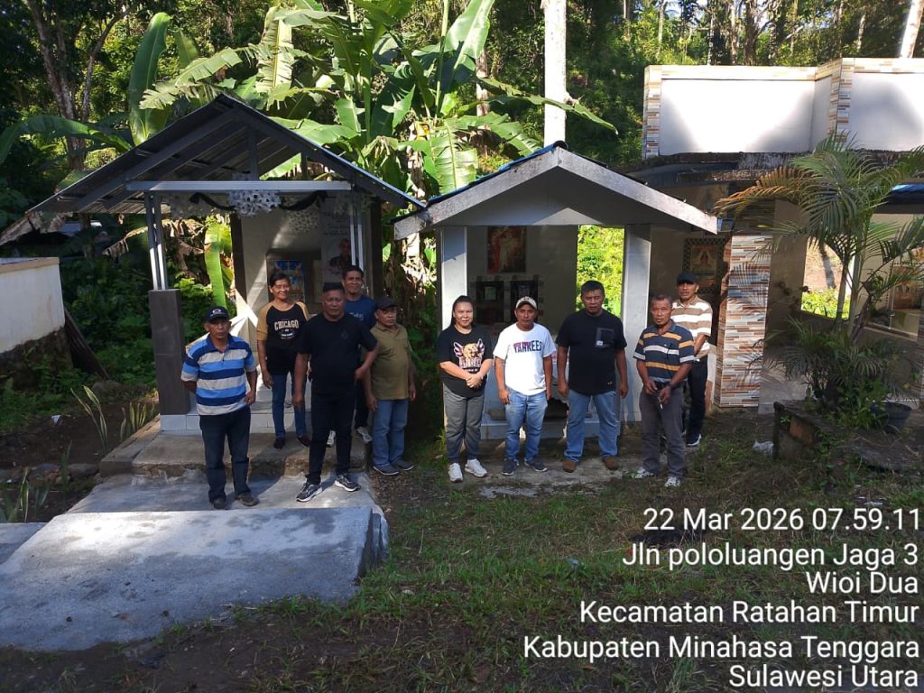 foto bersama PD BPD Wioi Tiga di HUT Wanua Wioi
