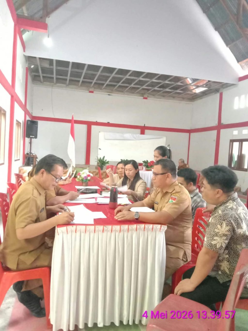 foto pemeriksaan RKPDes Pangu Dua